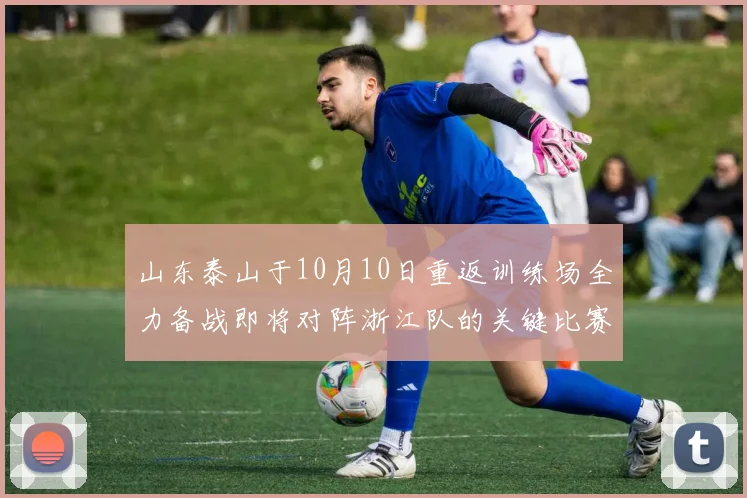 山东泰山于10月10日重返训练场全力备战即将对阵浙江队的关键比赛